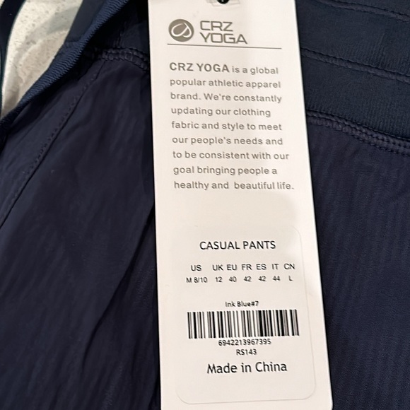 Lightweight Workout Straight Leg Pocket Pants 30" - Picture 7 of 8